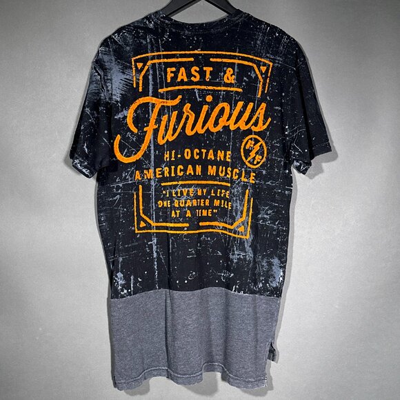 Fast And Furious By Affliction Hi-Octane American Muscle T Shirt Size L - Picture 10 of 12